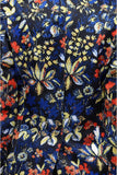 Pannkh Printed Single Breasted Casual Women's Blazer