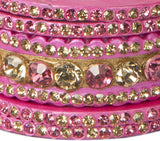Siyas Collection Lac Cubic Zirconia Bangle Set