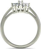 BlueStone The Supra White Gold Diamond 18 K Ring