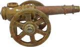 Craftuno Handcrafted Soapstone Mini Cannon Showpiece  -  6.25 cm