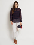 ANASAZI Casual Full Sleeve Printed Women's Top