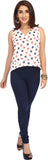 Enah Casual Sleeveless Printed Women's Top