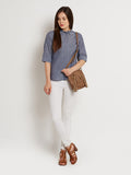 ANASAZI Casual 3/4 Sleeve Solid Women's Top