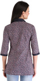 ZAIRE Casual 3/4 Sleeve Printed Women's Top