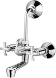 Ganga 2110 Eva Wall Mixer With Bend For Arrangement of Overhead Shower Faucet Set