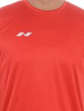 Nivia Solid Men's Round Neck T-Shirt