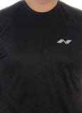 Nivia Solid Men's Round Neck T-Shirt