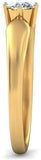 BlueStone The Sylka Yellow Gold Diamond 18 K Ring