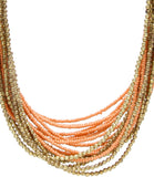 Galz4ever Antique Colour Bead Alloy Necklace