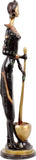 Tatvaarts Tribal Danda Lady Showpiece  -  48.26 cm