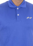 Nivia Solid Men's Polo Neck T-Shirt