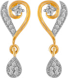 American Diamond Copper, Brass Jewel Set