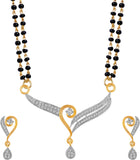 American Diamond Copper, Brass Jewel Set