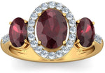 BlueStone The Jewel Bliss Yellow Gold Diamond 18 K Ring