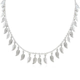 Fab Fashion Leaf Shaped Alloy Necklace