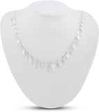 Fab Fashion Leaf Shaped Alloy Necklace