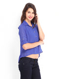 Dressberry Women's Solid Casual Shirt