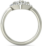 BlueStone The Dali White Gold Diamond 18 K Ring