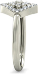 BlueStone The Dali White Gold Diamond 18 K Ring