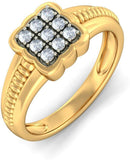 BlueStone The Grand Master Yellow Gold Diamond 18 K Ring