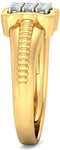 BlueStone The Grand Master Yellow Gold Diamond 18 K Ring