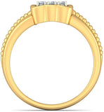 BlueStone The Grand Master Yellow Gold Diamond 18 K Ring