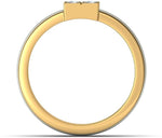 BlueStone The Sestet Yellow Gold Diamond 14 K Ring