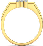 BlueStone The Boulevard Yellow Gold Diamond 18 K Ring