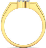 BlueStone The Boulevard Yellow Gold Diamond 18 K Ring