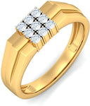 BlueStone The Boulevard Yellow Gold Diamond 18 K Ring