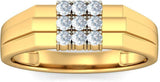 BlueStone The Boulevard Yellow Gold Diamond 18 K Ring