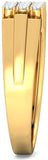 BlueStone The Boulevard Yellow Gold Diamond 18 K Ring