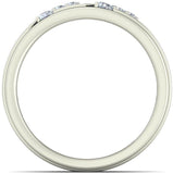 BlueStone The Masterstroke White Gold Diamond 18 K Ring