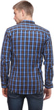 Sleek Line Men's Checkered Casual Shirt