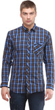 Sleek Line Men's Checkered Casual Shirt
