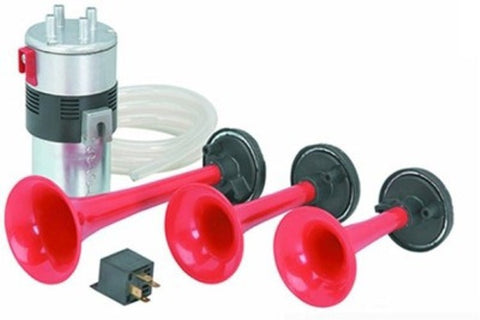 Bike World 3 Pipe Air Pressure for Evalia 110 dB Vehicle Horn