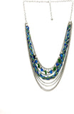 Galz4ever Layred Peacock Designer Alloy Necklace