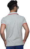 Nucode Solid Men's Polo Neck T-Shirt