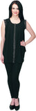Elisabetta Bartolli Party Sleeveless Solid Women's Top