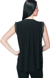Elisabetta Bartolli Party Sleeveless Solid Women's Top