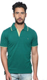 Nucode Solid Men's Polo Neck T-Shirt