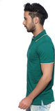 Nucode Solid Men's Polo Neck T-Shirt