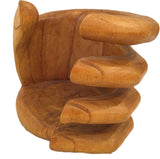ELEGANZE DECOR Wine Hand Bottle Holder Showpiece  -  15 cm