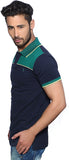 Nucode Solid Men's Polo Neck T-Shirt