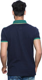 Nucode Solid Men's Polo Neck T-Shirt
