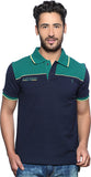 Nucode Solid Men's Polo Neck T-Shirt