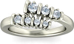 BlueStone The Tranquil Journey White Gold Diamond 18 K Ring