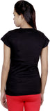 IndiWeaves Printed Women's Round Neck Multicolor T-Shirt