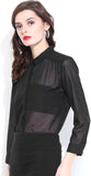 D Muse by Dressberry Women's Printed Casual Shirt