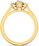 BlueStone The Apolonius Yellow Gold Diamond 18 K Ring